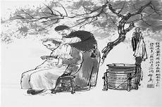 骆驼祥子人物图片简笔画