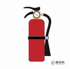 灭火器图片 简笔画