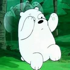 三只裸熊简笔画教程