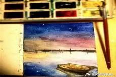 孔明灯简笔画画法步骤图