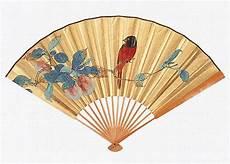 折扇子画图片大全