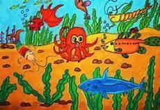 海底世界创意画